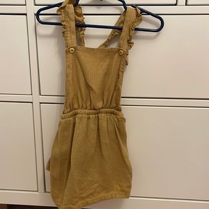H&M cotton coverall dress